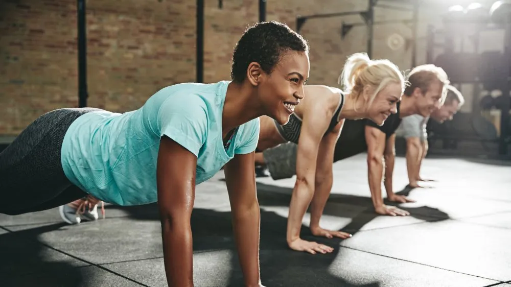 Mature Adults in Group Fitness With Hearing Aids